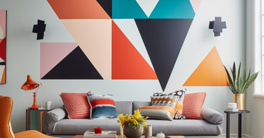 Colorful Geometric Wall Art