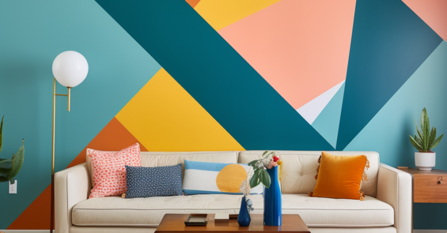 Geometric Wall Designs